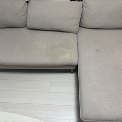 L字型　カウチソファの画像