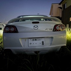 RX8後期スペックRS事故車 丸車の画像