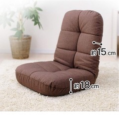 アイリスプラザ 座椅子の画像