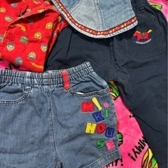 急募 レトロ 子供服 まとめ売り 14枚 ミキハウス バブルブーン チエコサク その他の画像