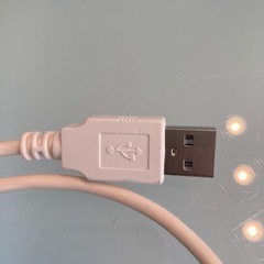 USBケーブル　長さ約50センチ　Micro USB Type B(2.0)の画像