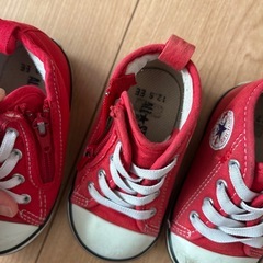 子供靴 12.5cmと14cm コンバースの画像