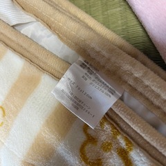 冬用　ベビー布団敷きパッド　の画像