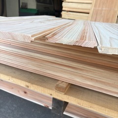 桧　羽目板　端材の画像