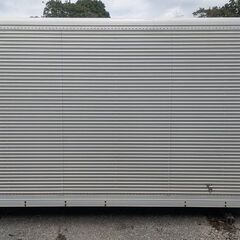 ♪八街A区SP25♪全長約383cm♪物置♪コンテナ♪鍵付♪高さ有♪アルミ箱♪の画像