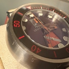 タンブール ダイバーズウォッチ クロノグラフ 自動巻き 腕時計 モノグラム　並行輸入品 　の画像