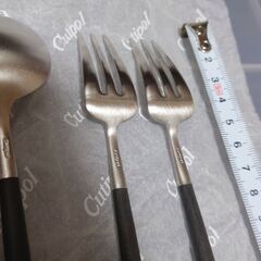 クチポール　GOA ③　6本セット　ゴア　デザートスプーン　デザートフォークの画像