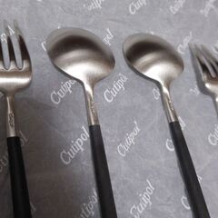 クチポール　GOA ③　6本セット　ゴア　デザートスプーン　デザートフォークの画像