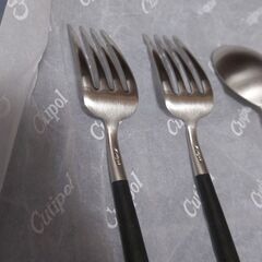 クチポール　GOA ③　6本セット　ゴア　デザートスプーン　デザートフォークの画像