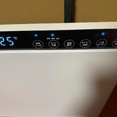 スリーアップ人感センサー付パネルセラミックヒーター2020年製の画像