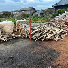 杉の材木 軽トラ2～3台分の画像