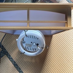 蛍光灯和風ライトの画像