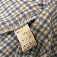 チェックシャツの画像