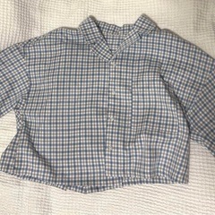 チェックシャツの画像