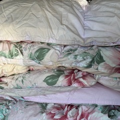 羽毛布団　カバー　2枚セットの画像