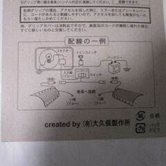 大久保グリップヒーター　ＧＨー６６００の画像