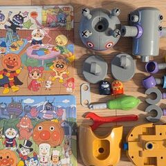 アンパンマン　パズル　くみたてDIY 　ねじねじ　だだんだん　缶バケツの画像