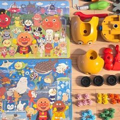 アンパンマン　パズル　くみたてDIY 　ねじねじ　だだんだん　缶バケツの画像