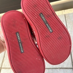 中古 16 cm トミー Tommy Hilfiger スニーカー シューズ キッズの画像