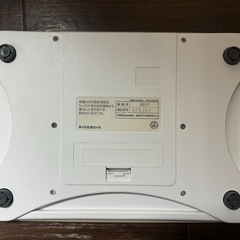 受け渡し決定　タニタ 体重計 体組成計 ホワイト フィットスキャン 乗るだけで電源オンの画像