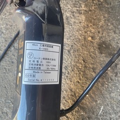 コーナン工業用大型扇風機2台の画像