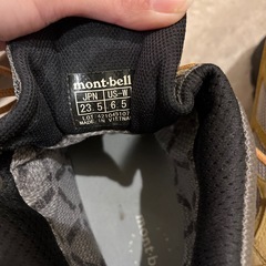 montbell トレッキングシューズの画像