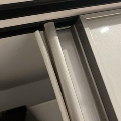 【0円】ニトリ リガーレ 食器棚 120cm 白 ホワイト キッチンボードの画像