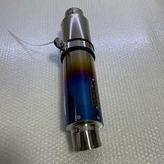 WR'S チタンラウンドサイレンサー　60.5mm 86π　jmca 政府認証品の画像