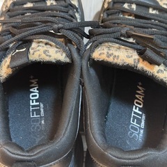 PUMA プーマ カルメン アニマル 厚底 スニーカ 24.5cmの画像