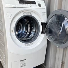 🔥🔥シャープ ドラム式洗濯乾燥機10/6kg ES-H10E-WR🔥🔥　2020年製 右開きの画像