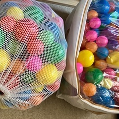 値下げ！ベビーサークル　ボール付きの画像