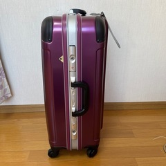 スーツケース 73L パープルの画像