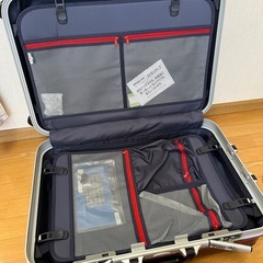 スーツケース 73L パープルの画像