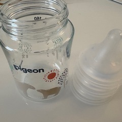 マツヨシ搾乳機+母乳実感瓶・SS乳首4つ　の画像