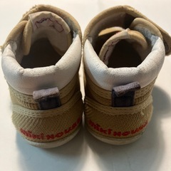 ミキハウス　ベージュ　ファーストシューズ　11.5センチの画像