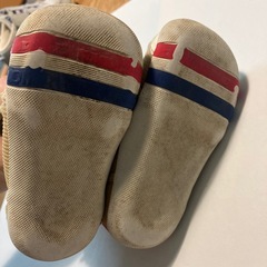 ミキハウス　ベージュ　ファーストシューズ　11.5センチの画像