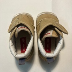 ミキハウス　ベージュ　ファーストシューズ　11.5センチの画像