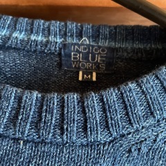 men's綿100%セーターの画像