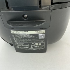 TIGERマイコンジャー炊飯器炊きたて　3合炊き　遠赤黒特厚釜の画像