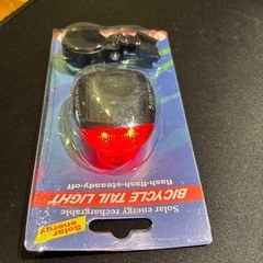 自転車サドル　テールライトの画像