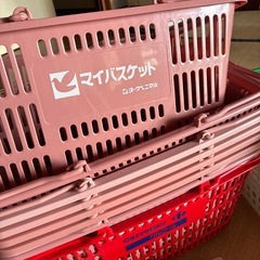 買い物カゴ　ビニール手袋　ビニール袋　他まとめ売りの画像