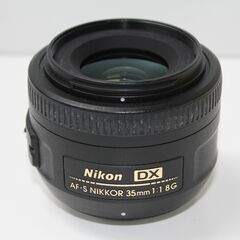 【現状品】Nikon/AF-S DX NIKKOR 35mm f1.8G/単焦点レンズ ④の画像