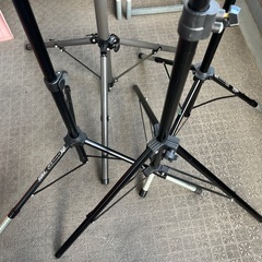 手造り三脚の画像