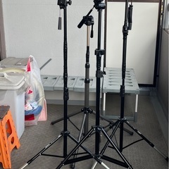 手造り三脚の画像