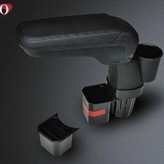 ジムニーシエラ JB74専用 フロントシートアームレスト(角度調整機能付)ドリンクホルダーの画像