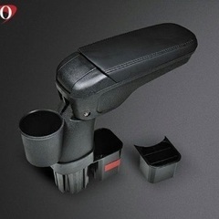 ジムニーシエラ JB74専用 フロントシートアームレスト(角度調整機能付)ドリンクホルダーの画像