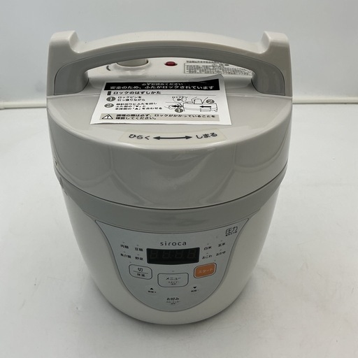 電気圧力鍋　siroca クックマイスターSPC-111
