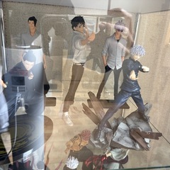 呪術廻戦　フィギュア　ガラスショーケース　ショーケースの画像