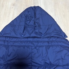 THE NORTH FACE ネイビー　ベビーシェルブランケット　抱っこ紐カバーの画像