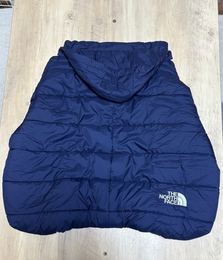 THE NORTH FACE　抱っこ紐カバー　シェルブランケット　ネイビー　美品 THE NORTH FACE ネイビー ベビーシェルブランケット 抱っこ紐カバー